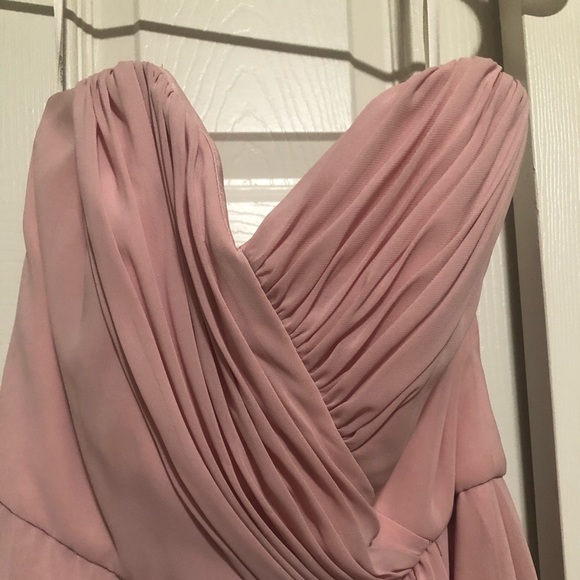 Brides Maid Soft Pink Dress - Picture 3 of 3